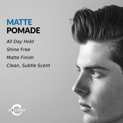 Matte Cream Pomade, 1.5 Ounce