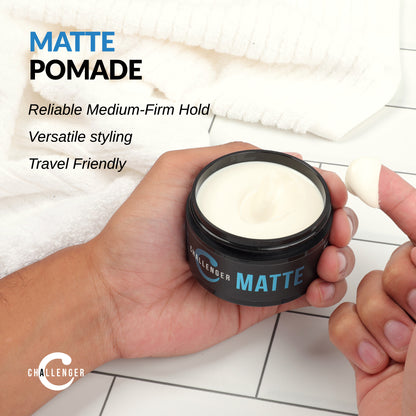 Matte Cream Pomade, 3 Ounce