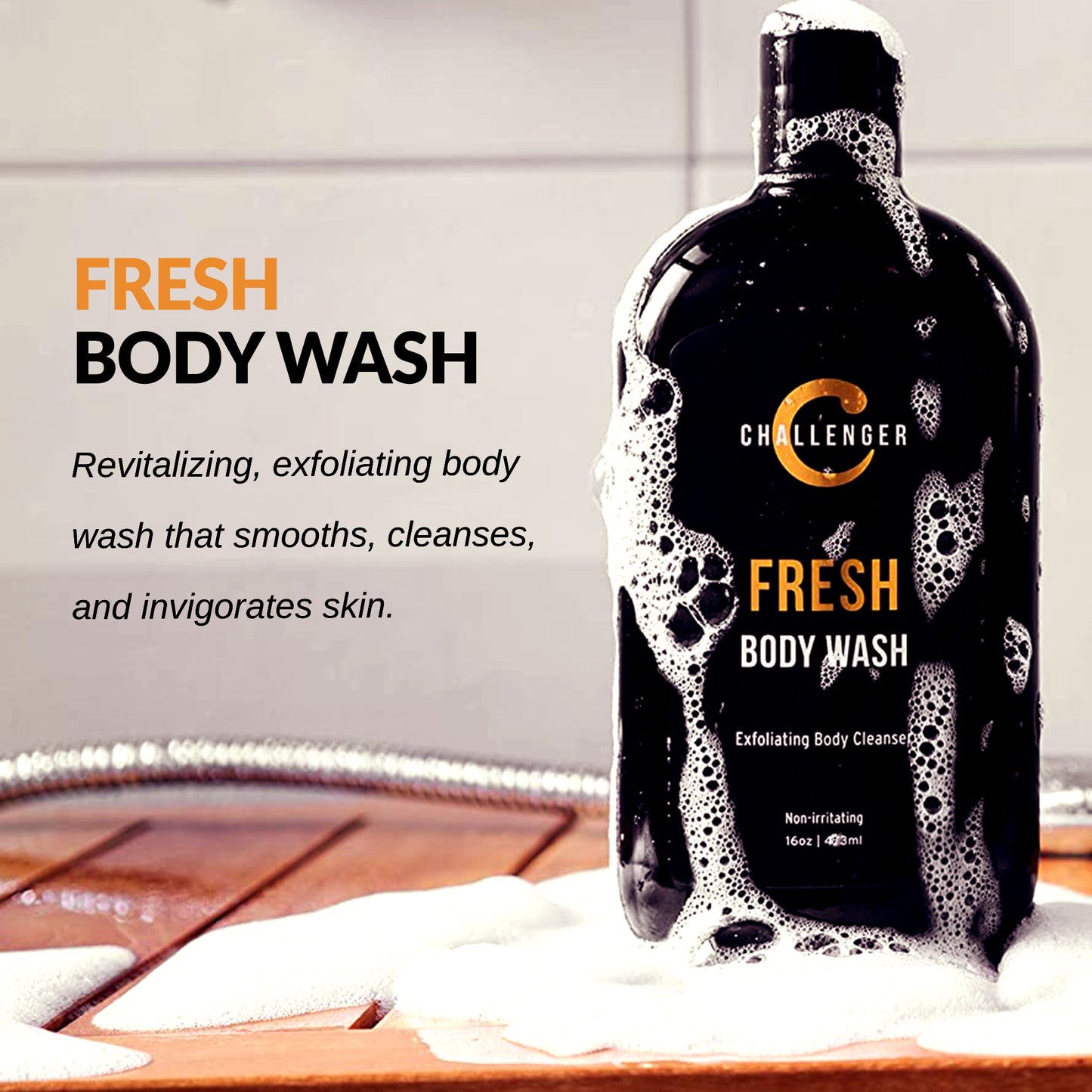 Fresh Body Wash, 16 Ounce