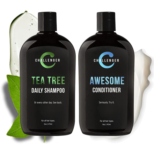 Tea Tree Shampoo & Conditioner Combo, 2X 16 Ounce Bottles