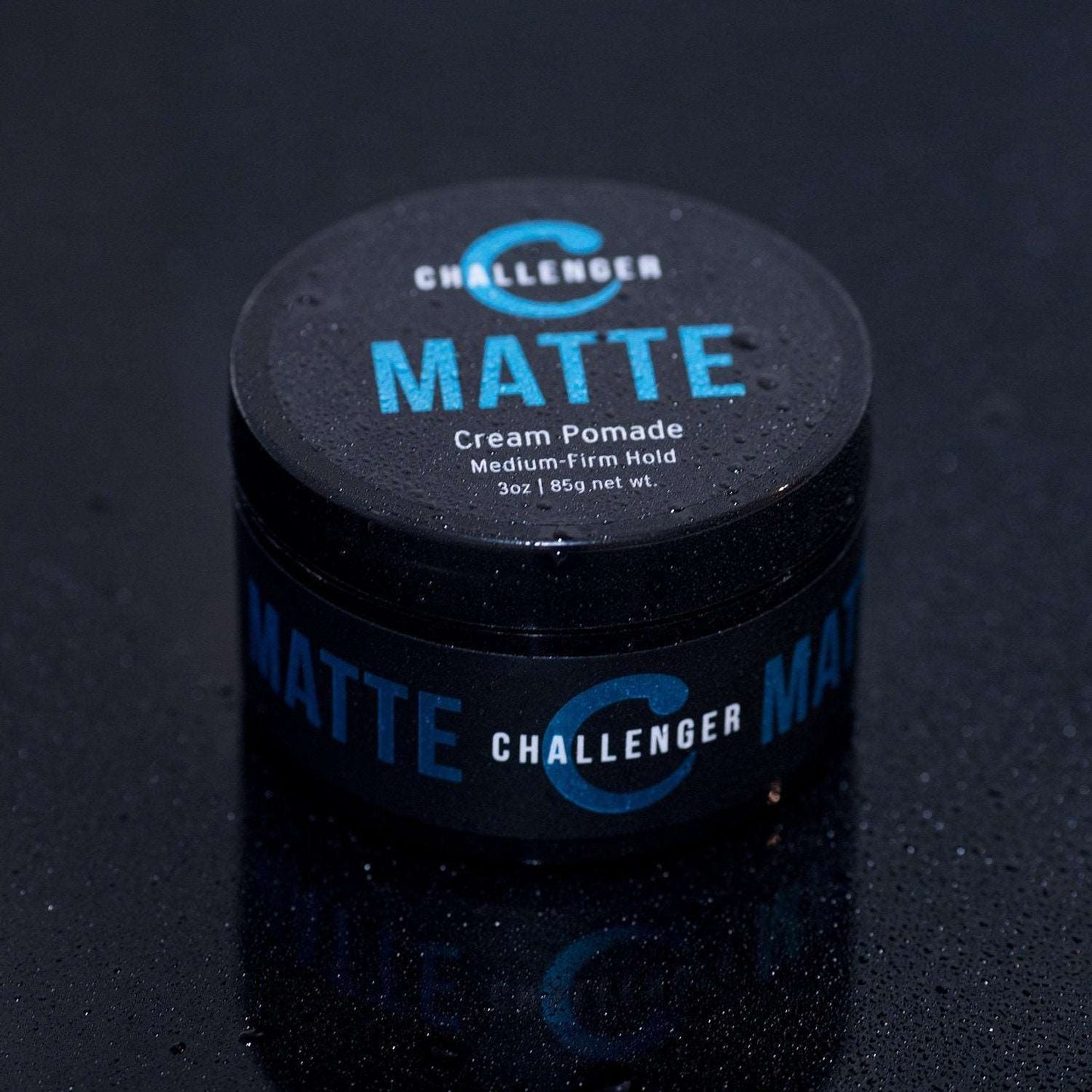 Challenger Men’s Matte Cream Pomade, 3 Ounce - CHALLENGER MEN'S CARE