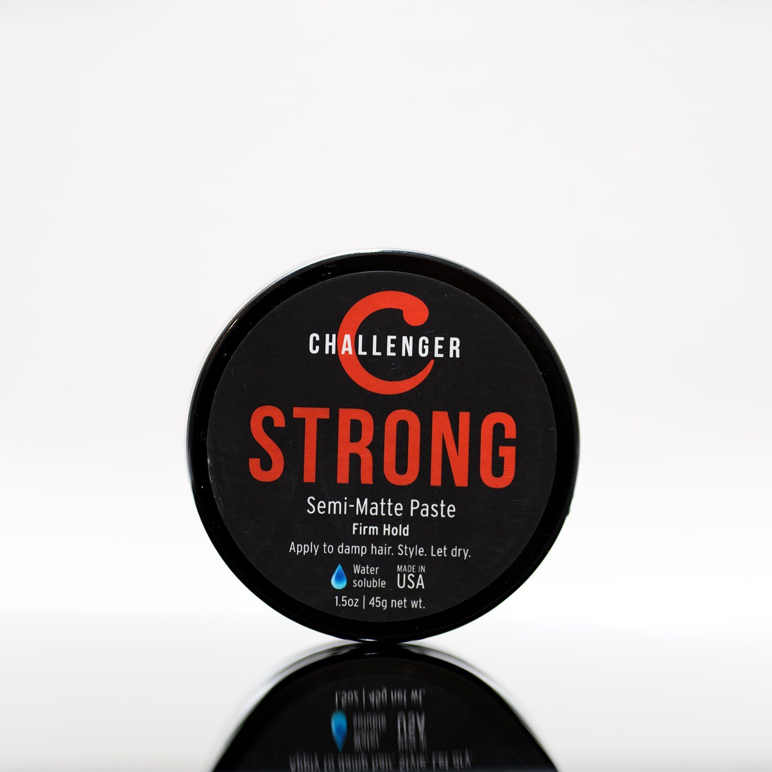 Challenger Men’s Strong Semi-Matte Paste, 1.5 Ounce - CHALLENGER MEN'S CARE